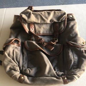 Canvas backpack